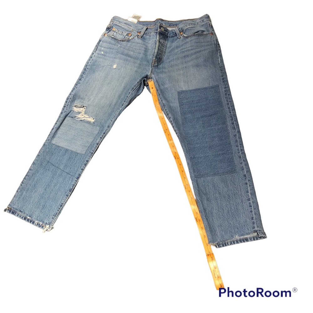 💠 Vintage Reworked Levi’s 501 CT - Picture 12 of 13